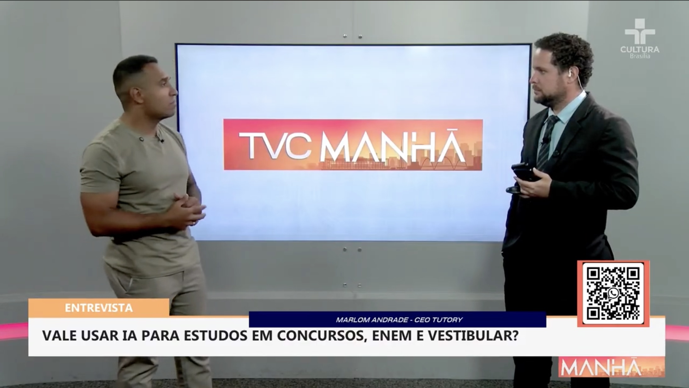 A Tutory no TVC Manhã: a edtech que está reinventando a preparação para concursos.